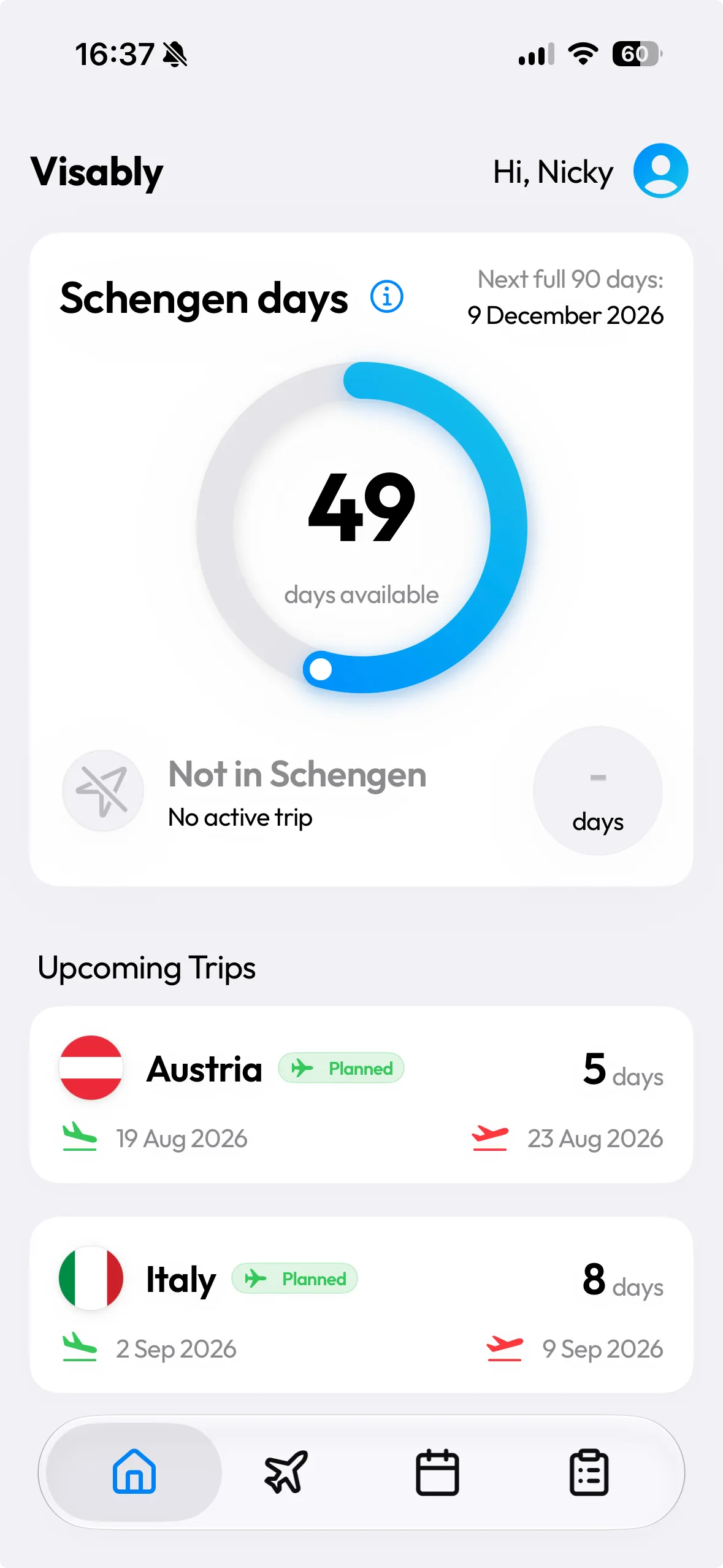 Visably screenshot